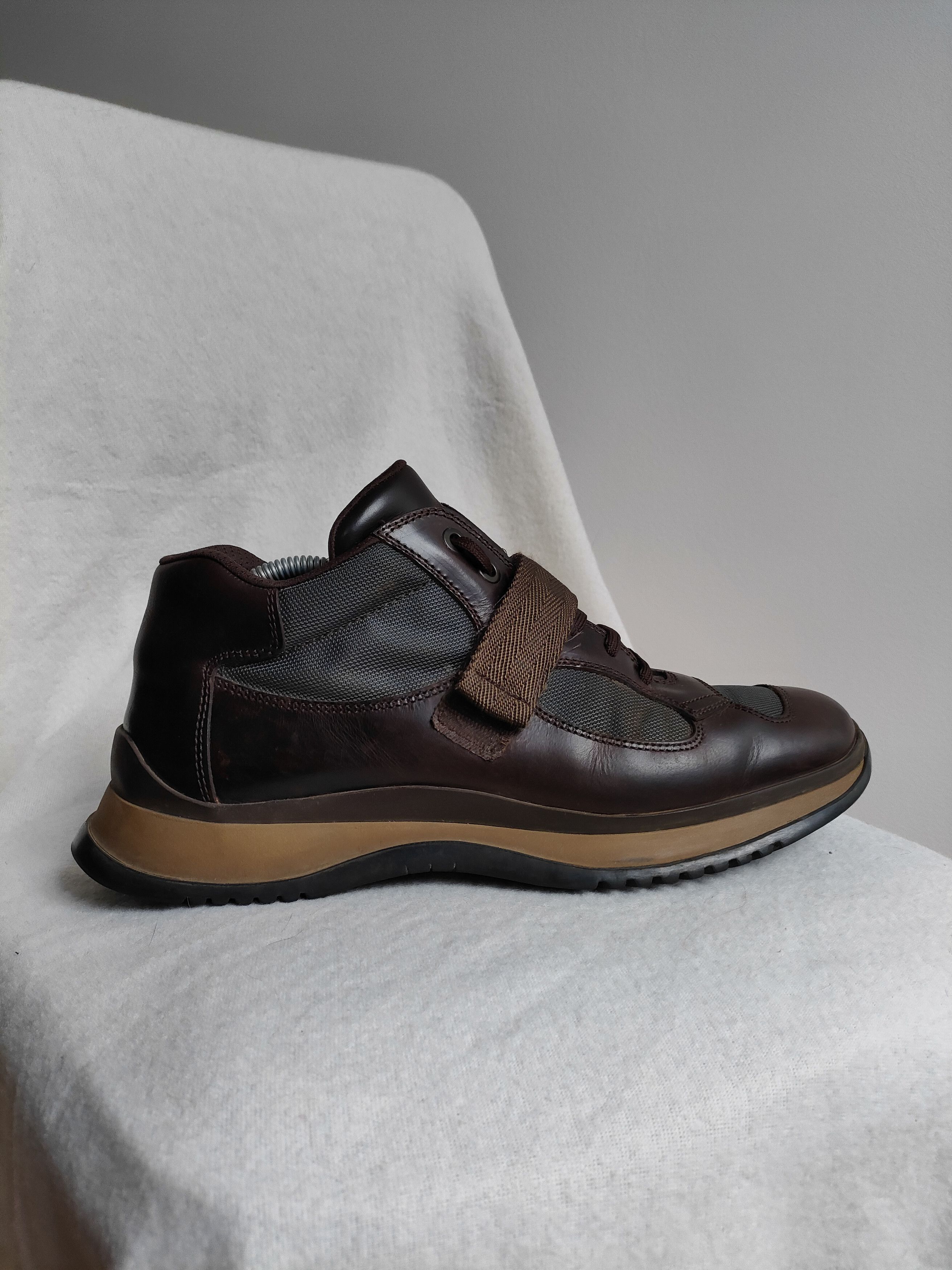 Prada Vintage Prada Hiking Boots Size US 11 / EU 44 - 8 Thumbnail
