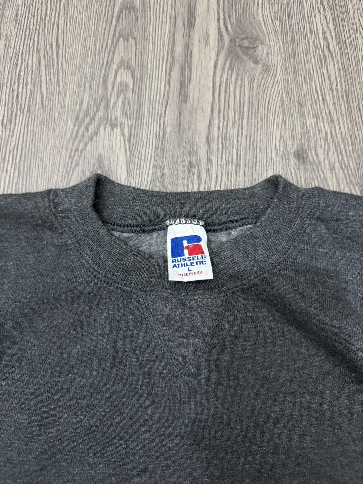 20471120 Russel Athletic Vintage USA Dark Grey Size US L / EU 52-54 / 3 - 2 Thumbnail