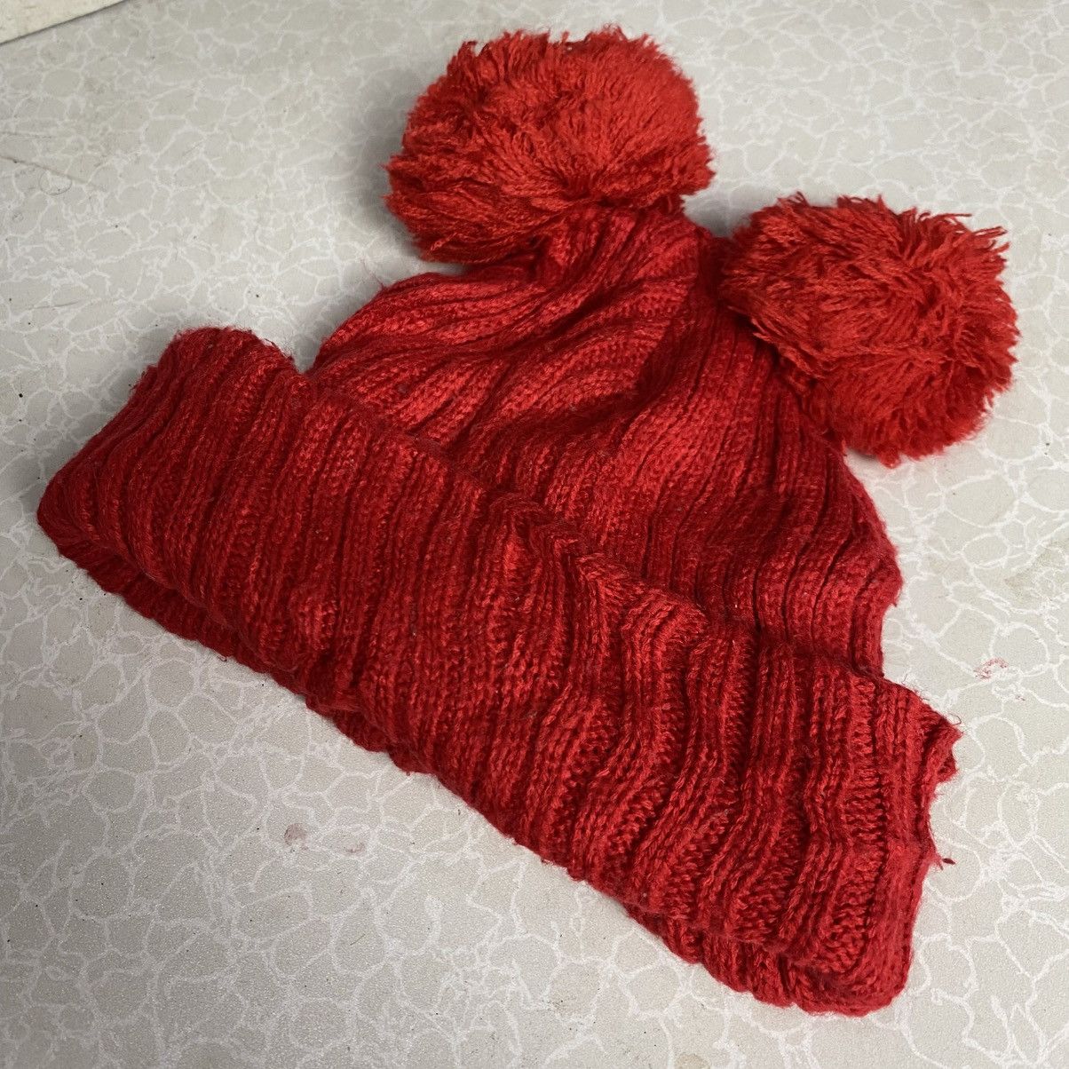 Japanese Brand 2000s y2k unique bunny beanie hat Size ONE SIZE - 3 Thumbnail