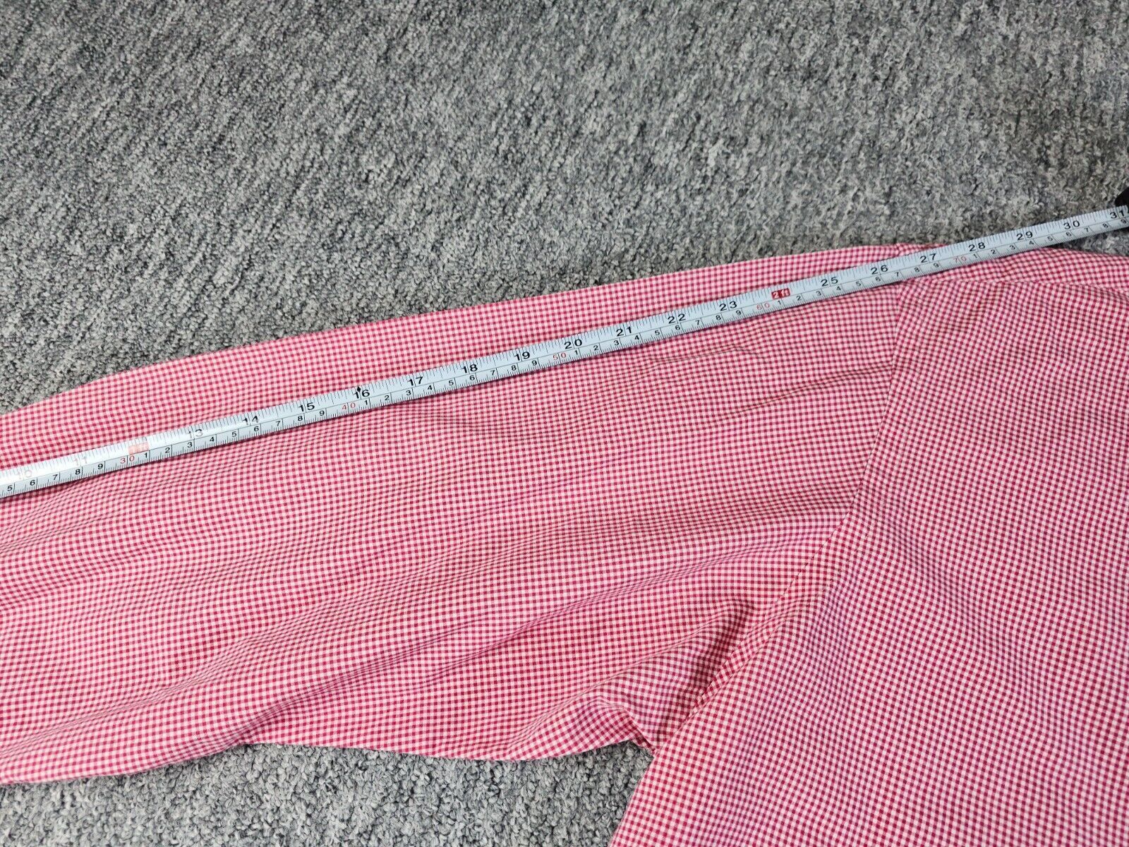 Ralph Lauren Polo Ralph Lauren Custom Fit Plaid Button-Down Shirt XL Pink Size US XL / EU 56 / 4 - 6 Thumbnail