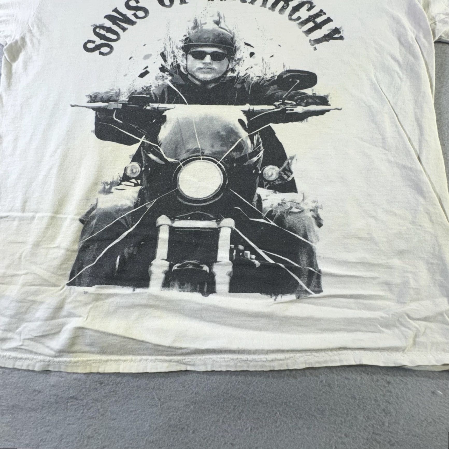 Changes VINTAGE Sons of Anarchy T-Shirt Mens XL White Biker Motorcycle TV Graphic Tee Size US XL / EU 56 / 4 - 7 Thumbnail