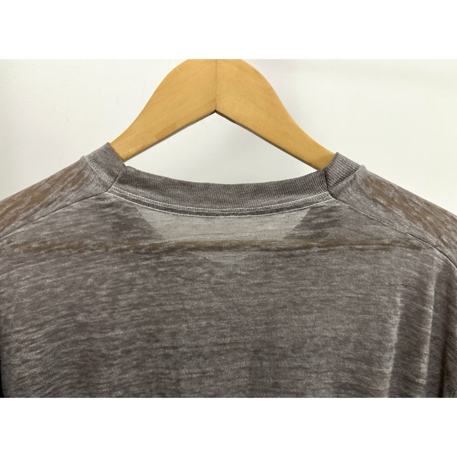 Frame VINTAGE 80s Basketball Hall Of Frame Excuses Paper Thin Burnout Worn T-Shirt XL Gray Nike Shirt Mens Size US XL / EU 56 / 4 - 7 Thumbnail