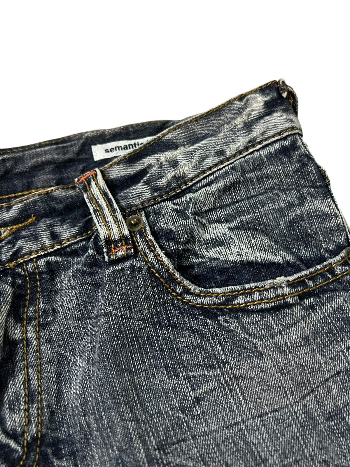 semanticdesign Flare Jean Semantic Design Claw Distress Jean Size US 30 / EU 46 - 9 Thumbnail