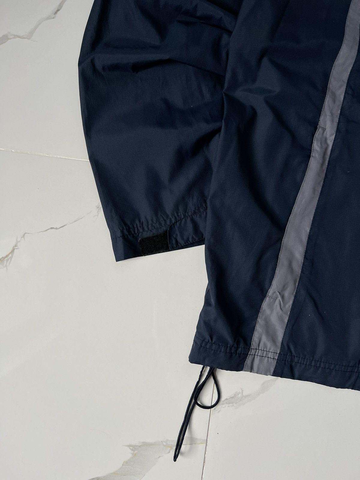Nike × Vintage 90's NIKE RETRO SWOOSH LOGO Y2K TRACK JACKET GORPCORE Size US L / EU 52-54 / 3 - 3 Thumbnail