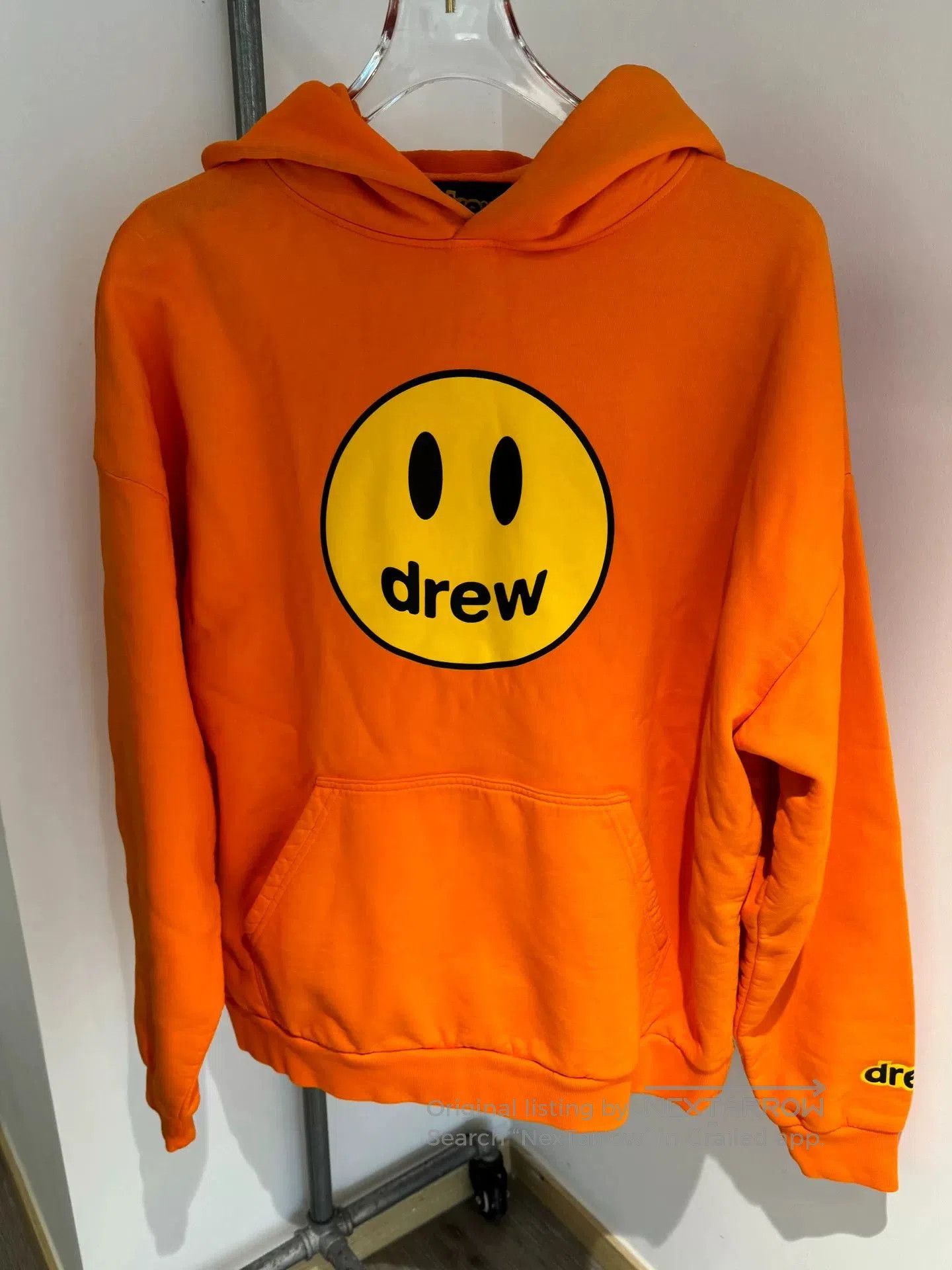 Drew House drew house orange smiley face hooded sweatshirt. Size US S / EU 44-46 / 1 - 2 Thumbnail
