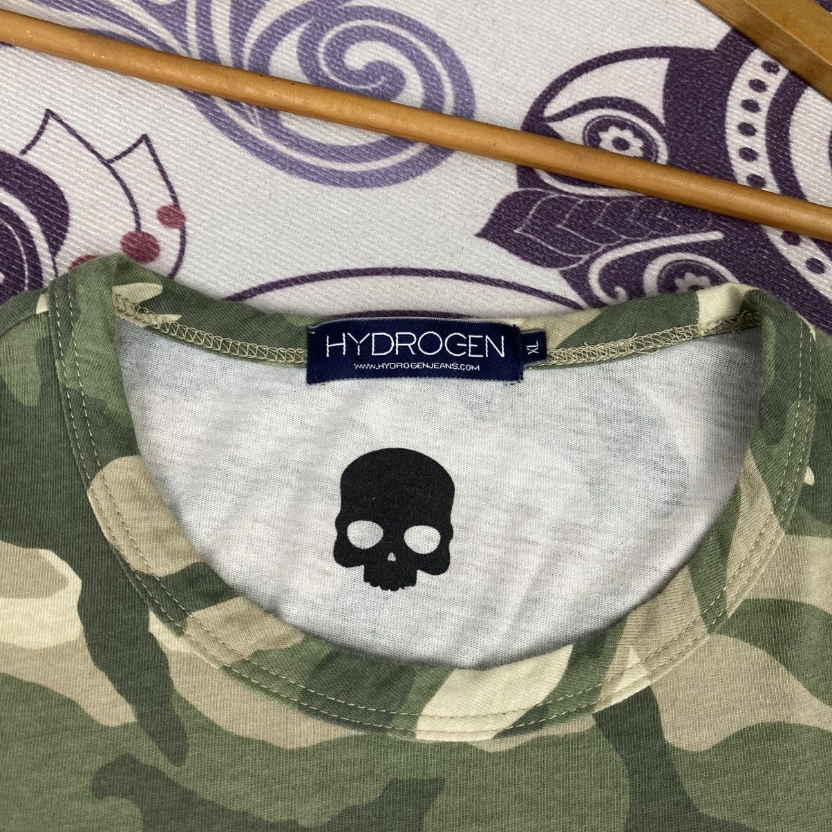 HYDROGEN Rare🔥Hydrogen Camo Shirt Big Logo Spell Out Size US L / EU 52-54 / 3 - 5 Thumbnail