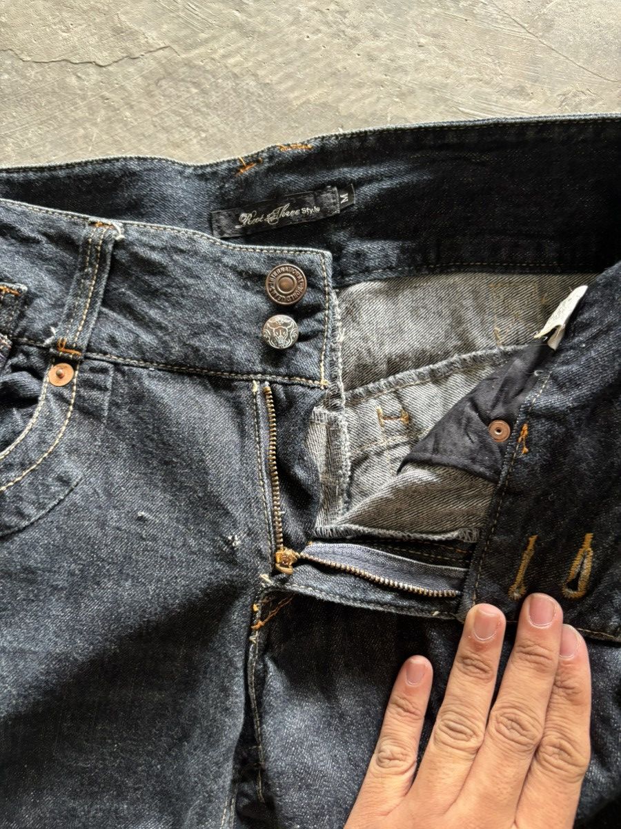 If Six Was Nine × Japanese Brand × Tornado Mart Root three style loose baggy style japanese jeans Size US 33 - 5 Thumbnail