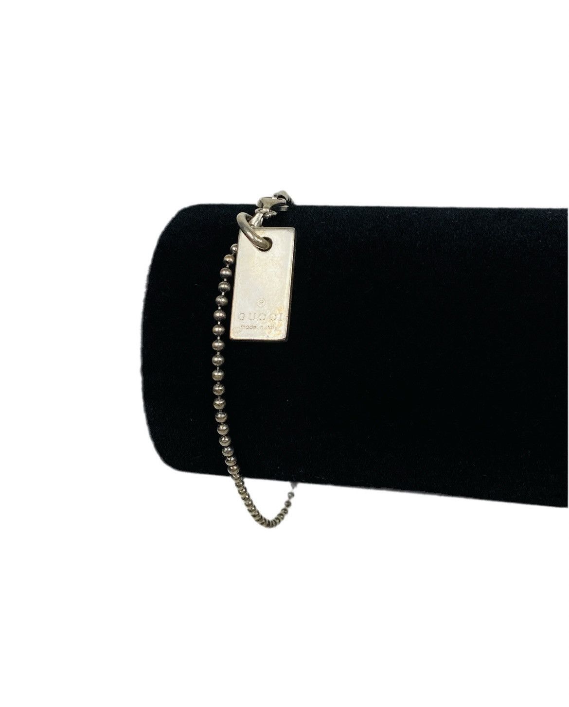 Gucci Gucci .925 Silver Logo Bracelet Size ONE SIZE - 1 Thumbnail