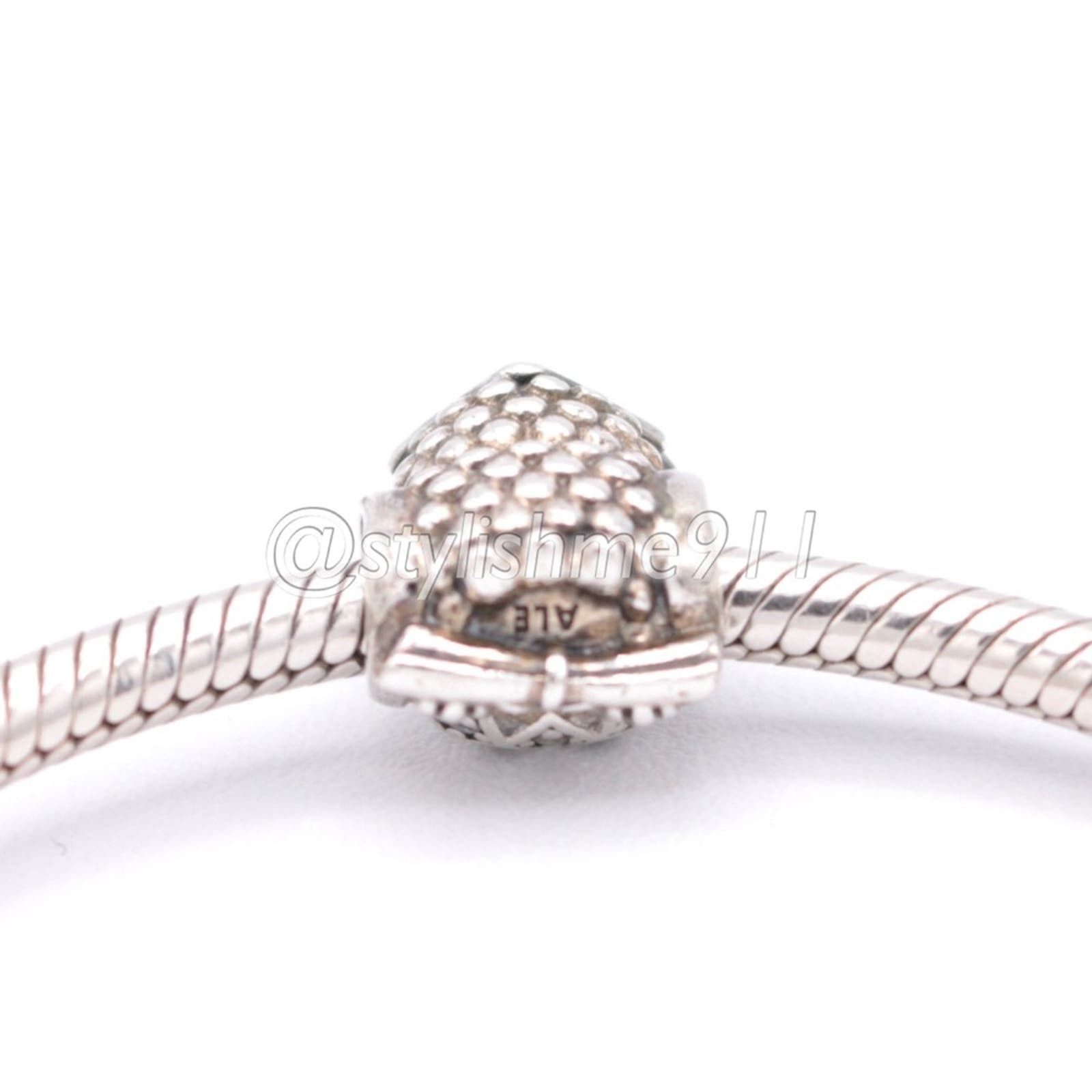pandora Authentic Pandora Graduate Owl Charm with Blue Crystal Eyes Size ONE SIZE - 5 Thumbnail