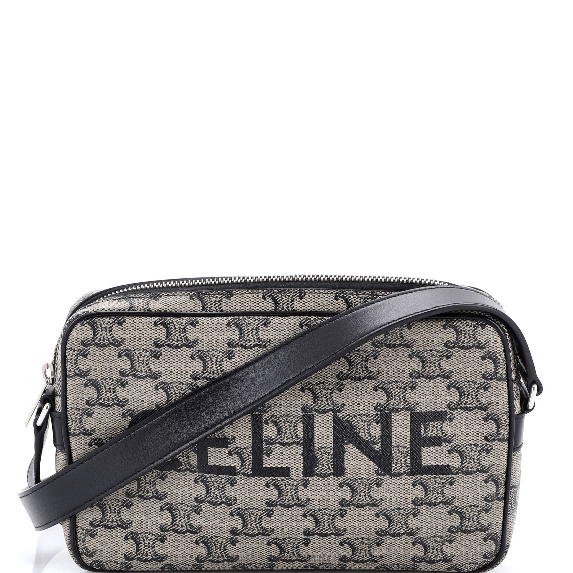 Celine Logo Messenger Bag, Women's