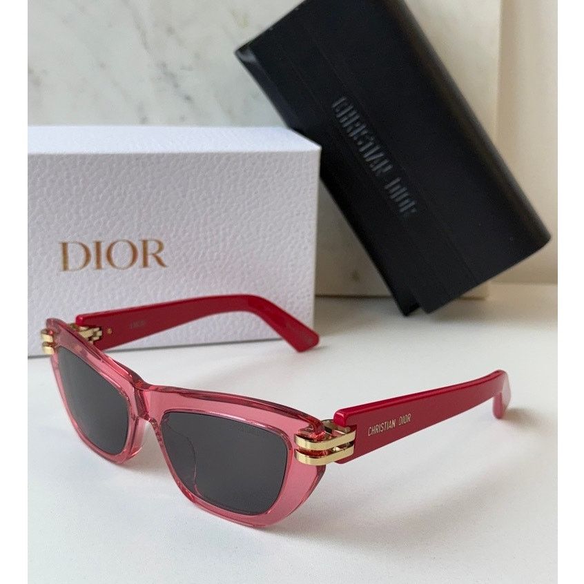 Dior NEW Dior CDior B2U Cat Eye Sunglasses in Pink Red Size ONE SIZE - 1 Thumbnail