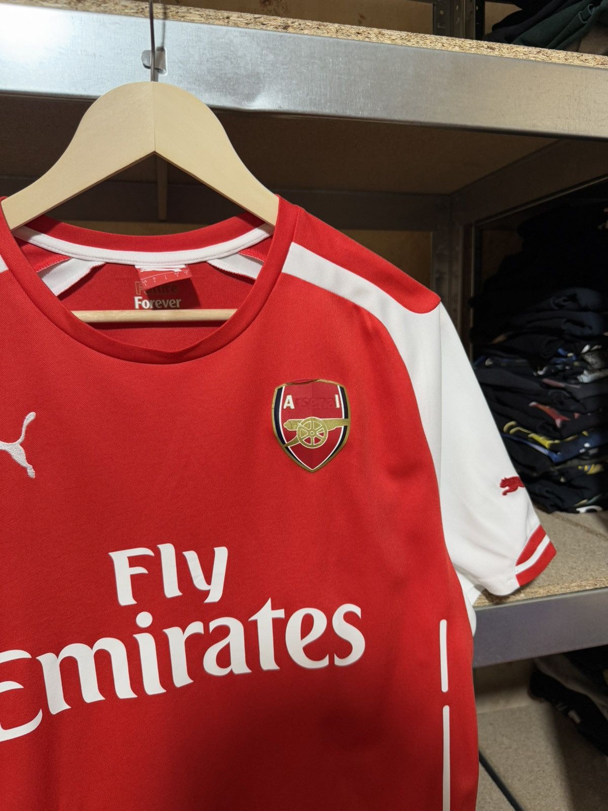 Puma × Vintage Vintage Puma Arsenal Home 2014 2015 Football Soccer Jersey Size US L / EU 52-54 / 3 - 4 Thumbnail