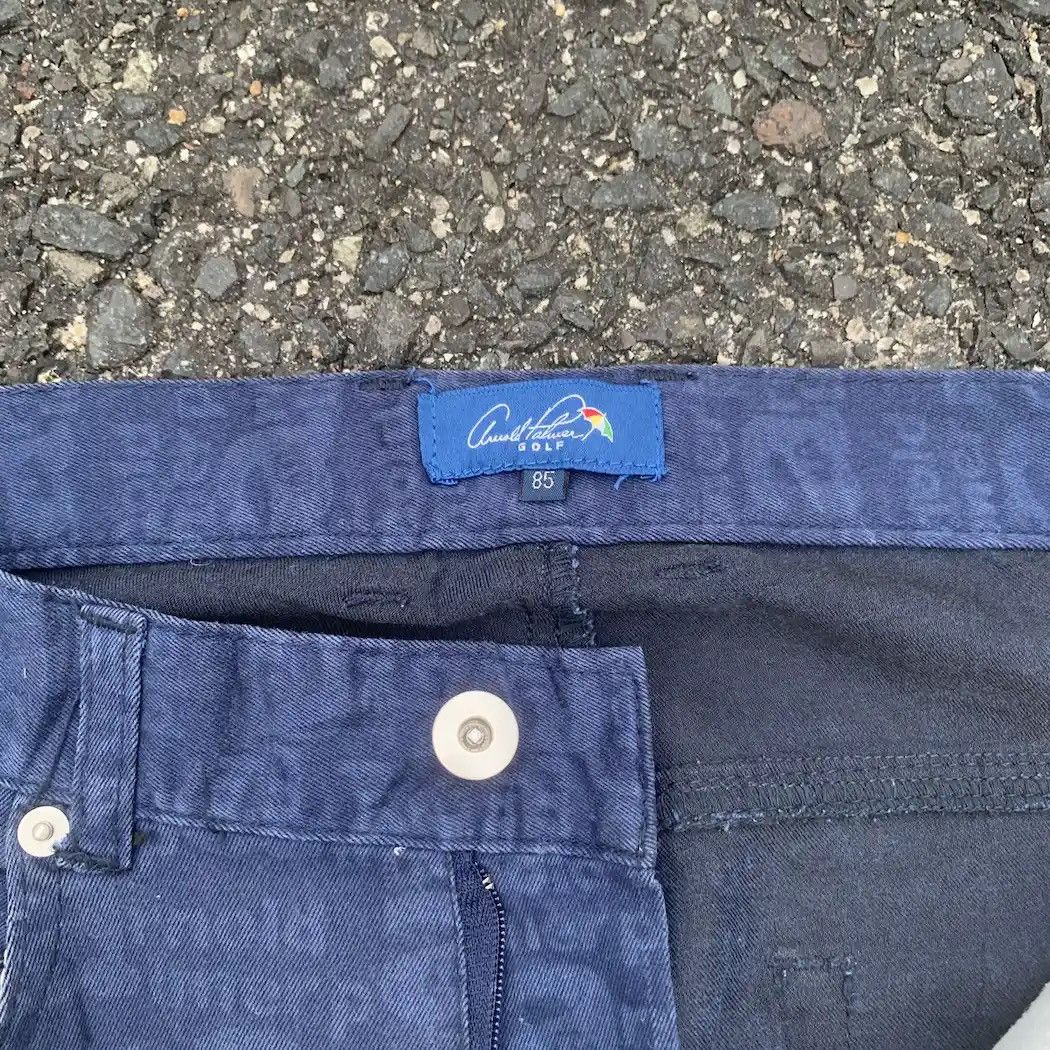 Japanese Brand 💥1990’s VINTAGE ARNOLD PALMER 32x32 TROUSERS MONOGRAM PANTS Size US 32 / EU 48 - 8 Thumbnail