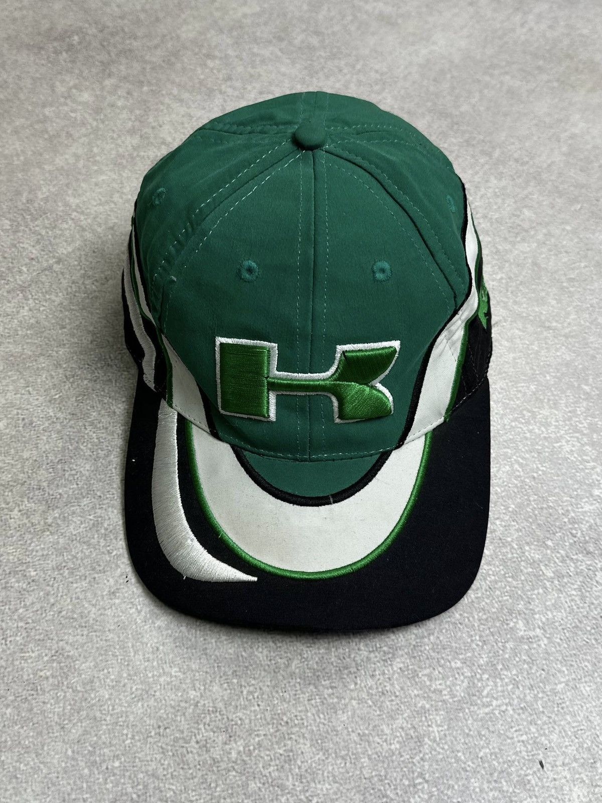 Vintage Vintage Kawasaki Racing Moto Retro Cap Os Size ONE SIZE - 2 Thumbnail