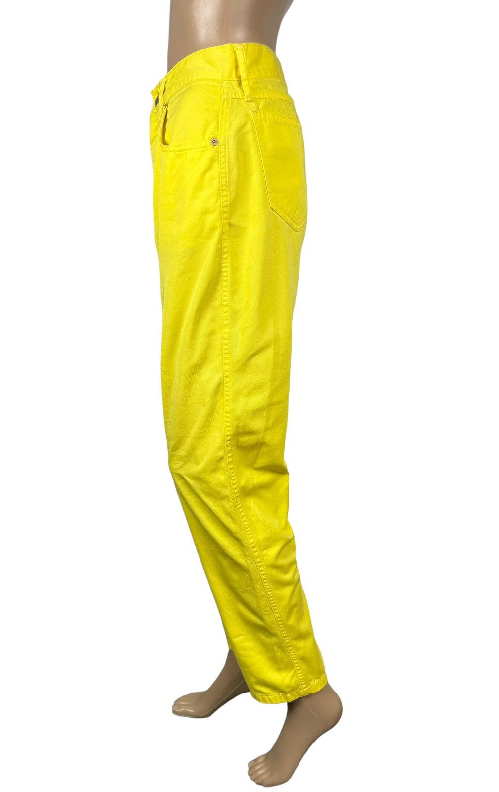 Vintage Roccobarocco Vintage Jeans Yellow Logo Size 29 Size 29" - 6 Thumbnail