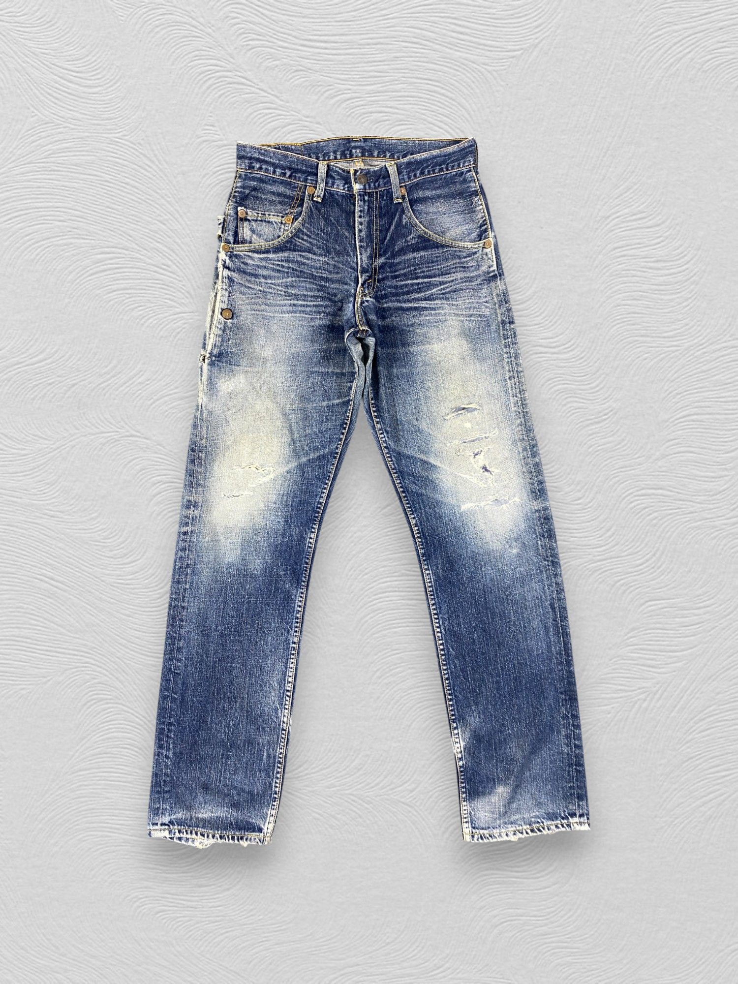 Levi's Faded Blue Vintage Levi's 505 Jeans 30x32.5 - JN3308 Size US 30 / EU 46 - 1 Thumbnail