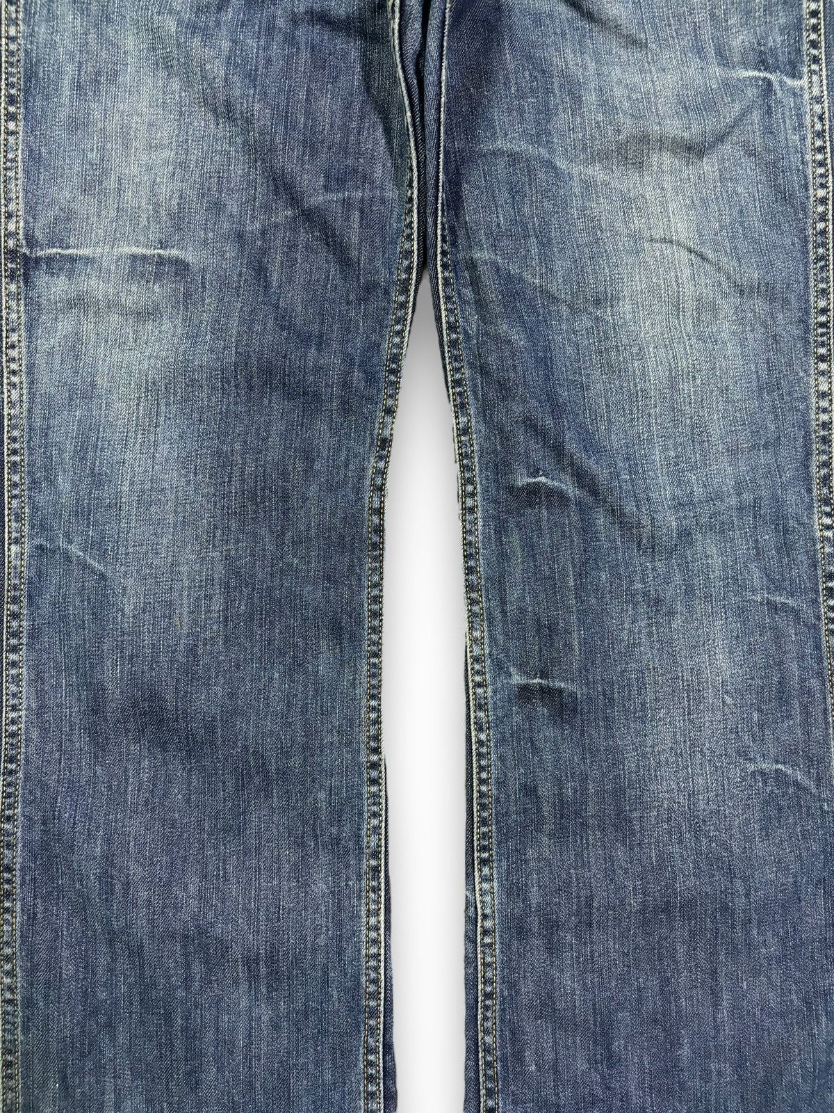 Ralph Lauren Vintage Ralph Lauren Button Fly Blue Faded Loose Fit Jeans Size US 32 / EU 48 - 10 Thumbnail