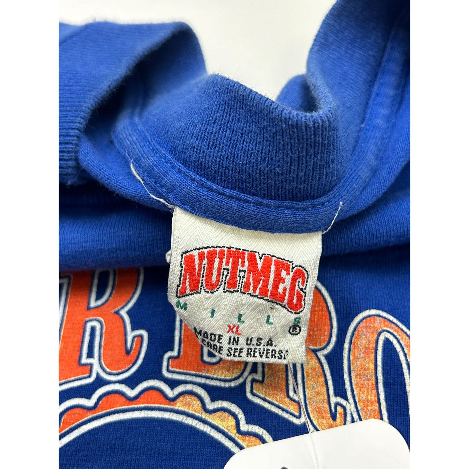 Nutmeg Vintage 90s Denver Broncos NFL Nutmeg T Shirt Size XL Size US XL / EU 56 / 4 - 3 Thumbnail
