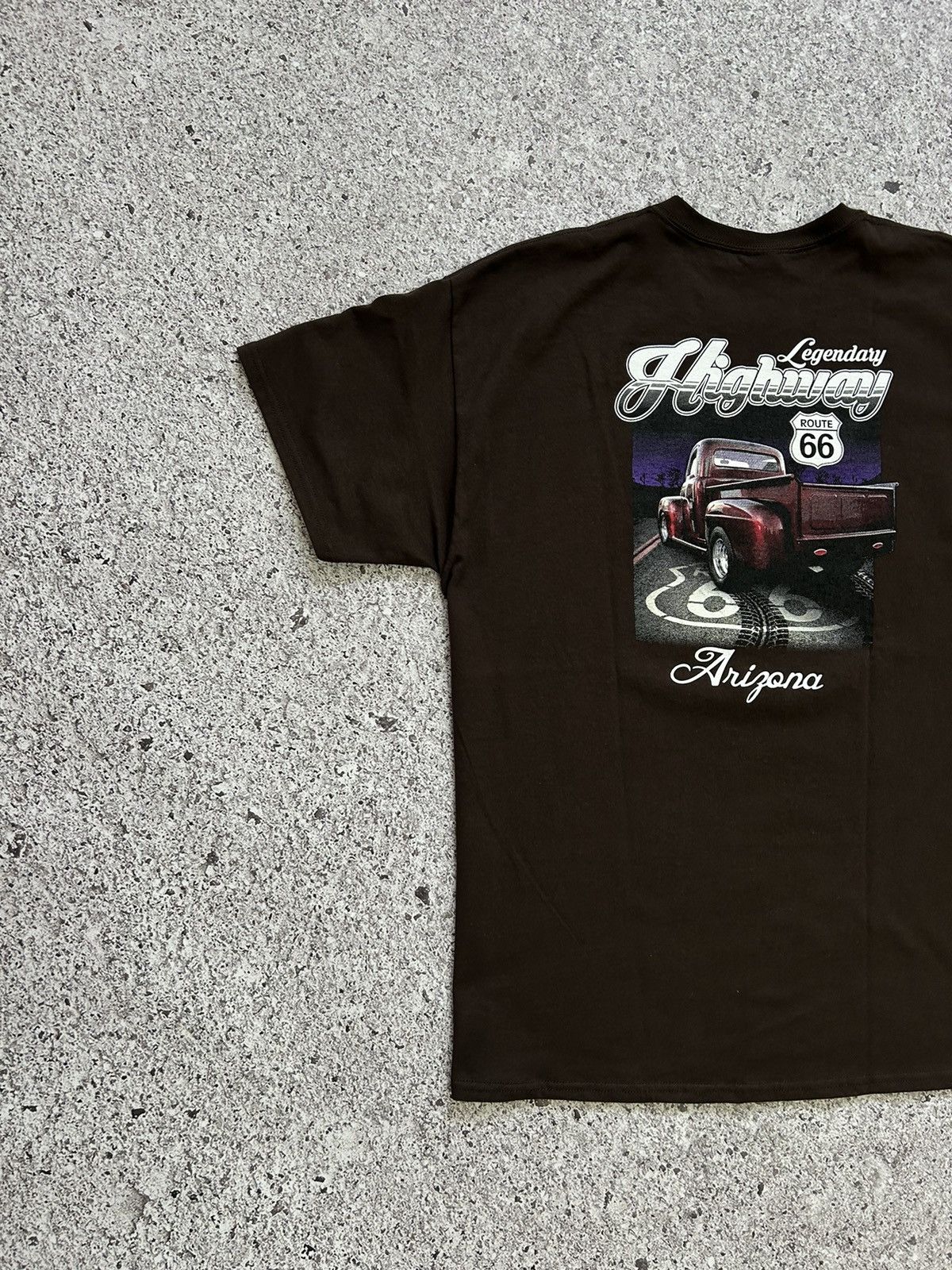 Harley Davidson × Route 66 × Vintage Vintage 90s Legendary Highway Arizona Route 66 T-Shirt Size US XL / EU 56 / 4 - 2 Thumbnail