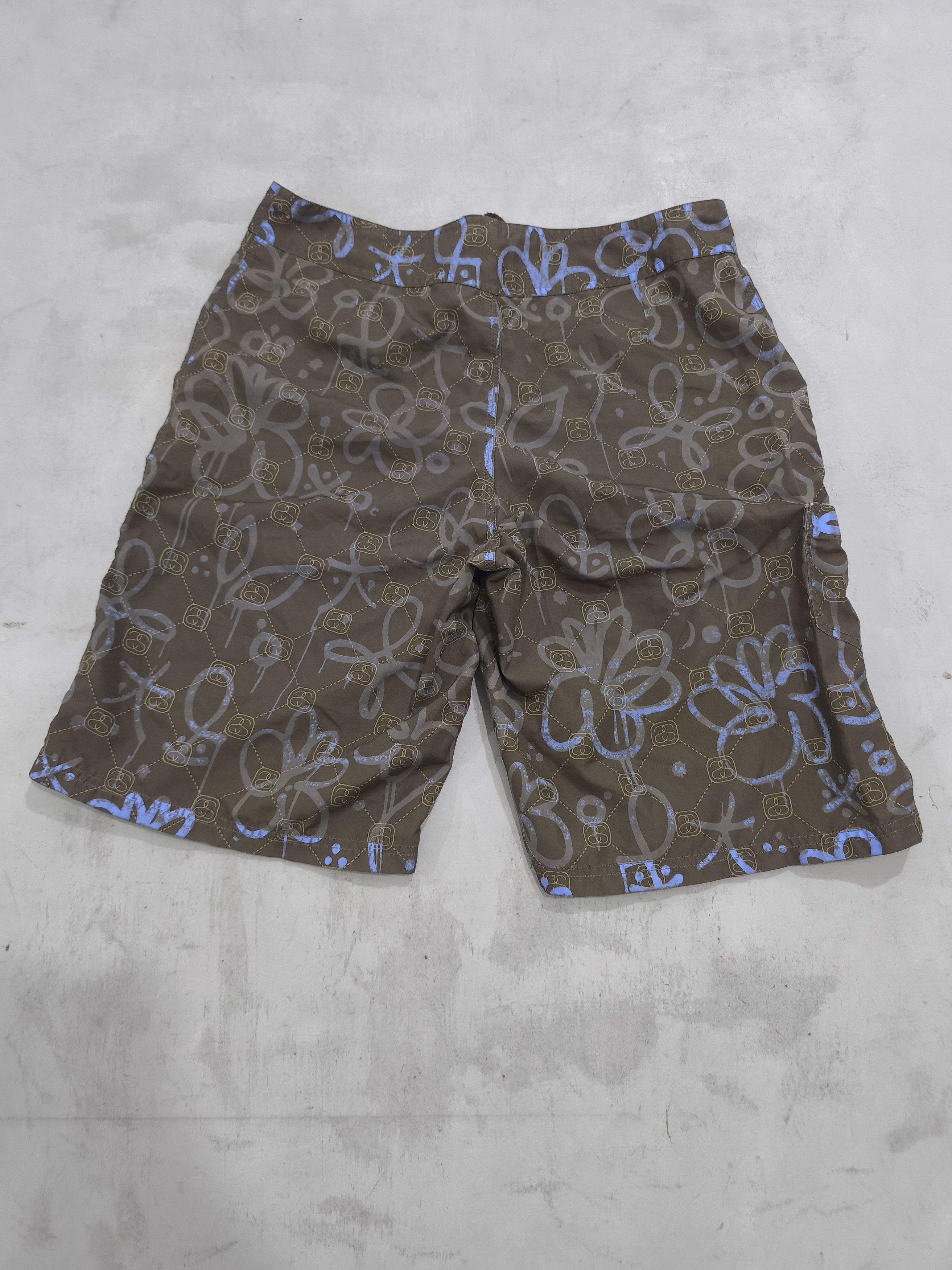 Stussy Vintage Stussy SS04 Logo Splash Board Shorts Monogram Size US 33 - 6 Thumbnail