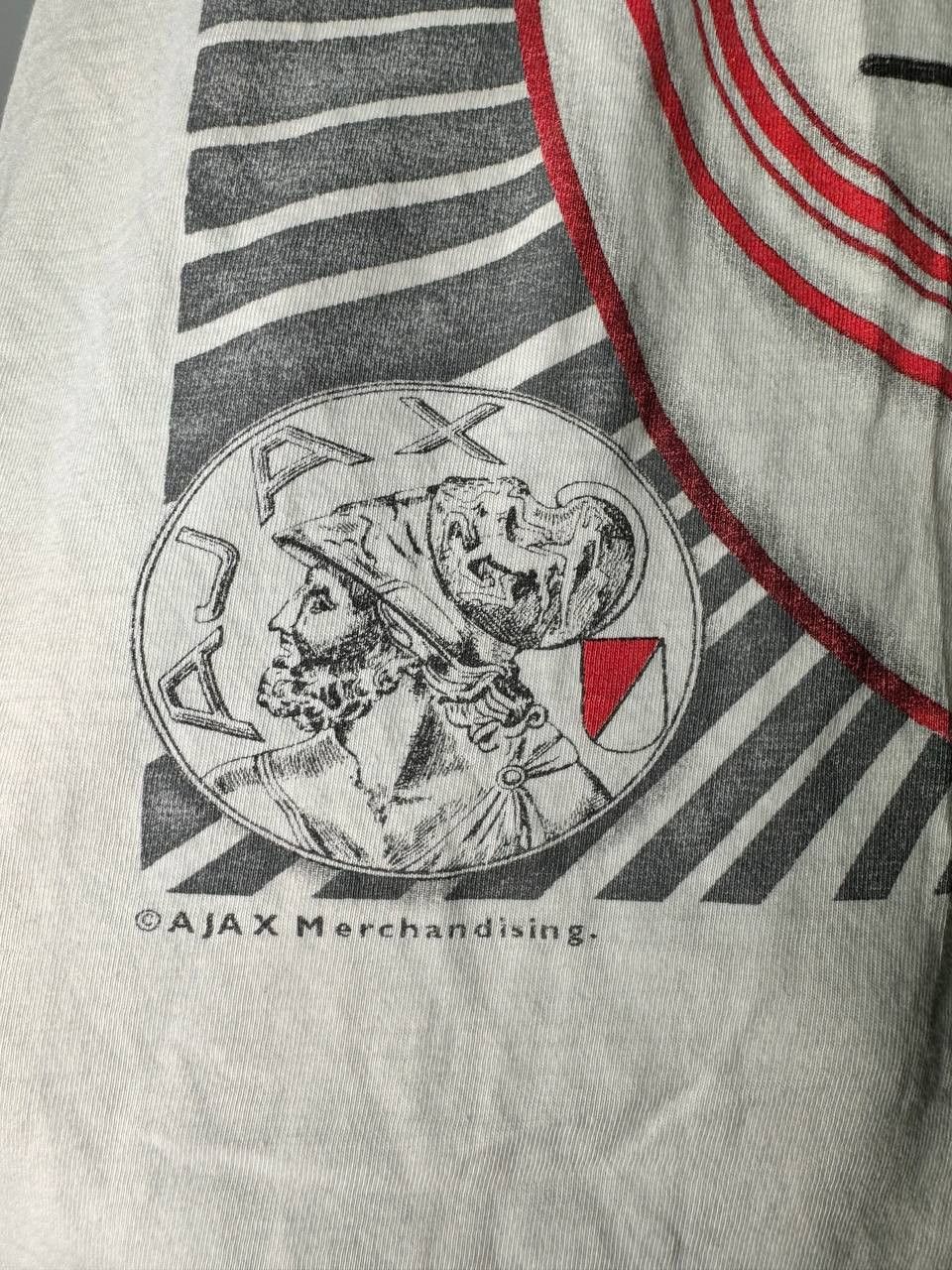 Vintage Vintage Ajax Amsterdam Football Team T-shirt size XL Size US XL / EU 56 / 4 - 4 Thumbnail