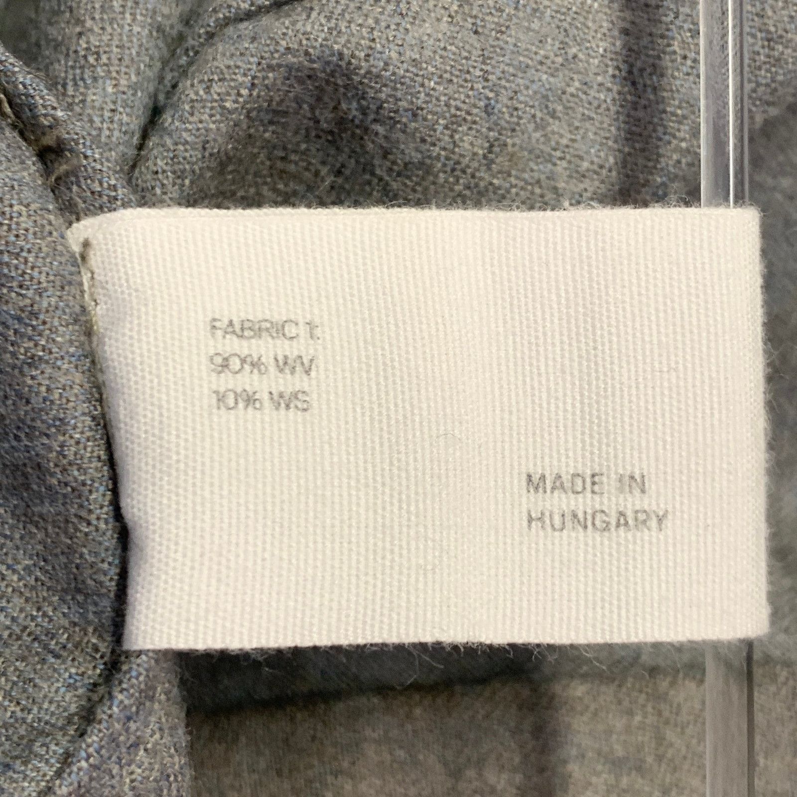 Christophe Lemaire CHRISTOPHE LEMAIRE Heather Virgin Wool Cashmere Crew Neck Size US XS / EU 42 / 0 - 9 Thumbnail