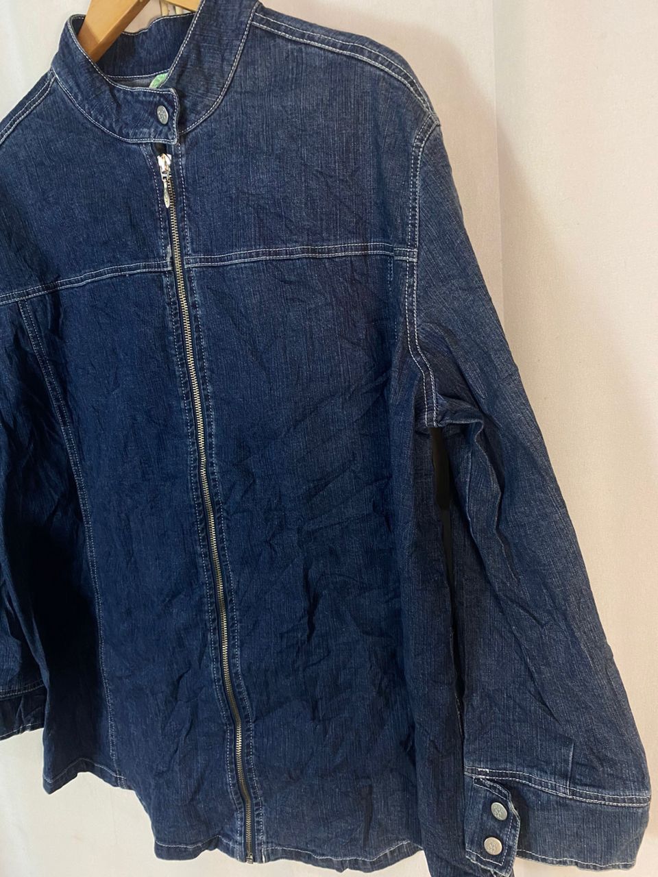 Other Pre natal distressed denim zipper jacket Size US M / EU 48-50 / 2 - 5 Thumbnail