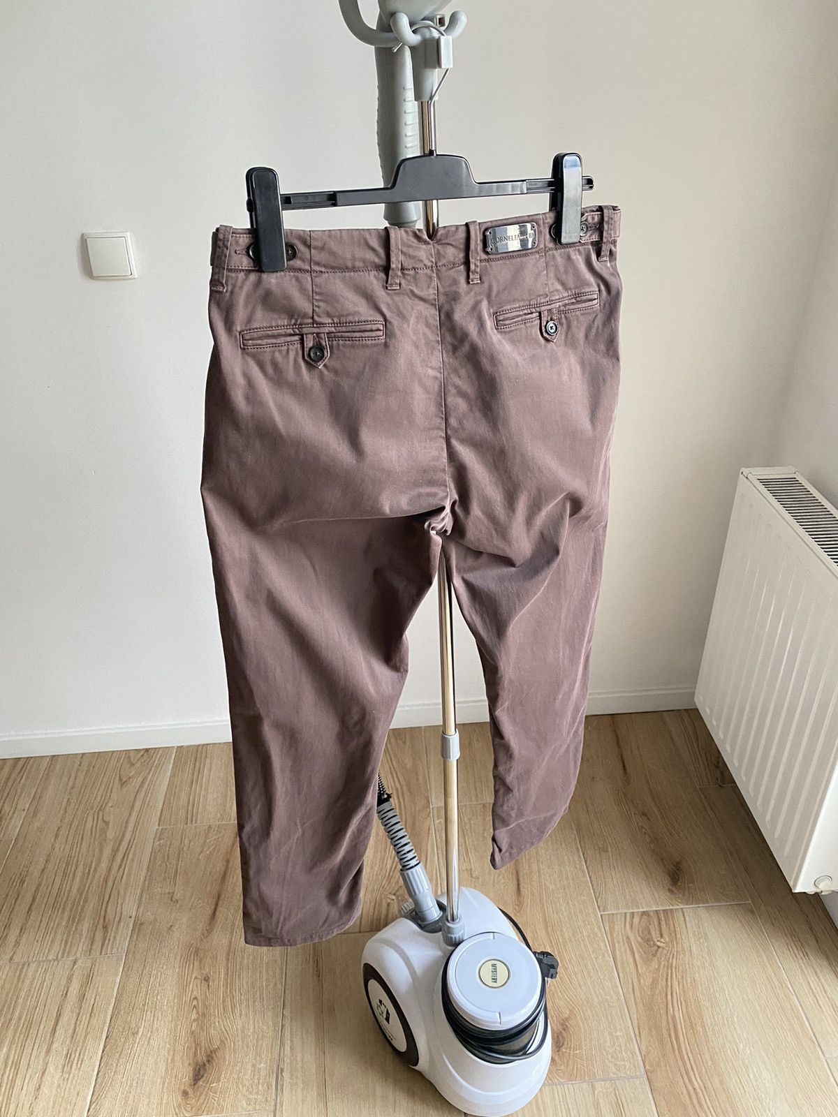 Corneliani Corneliani Pants Nude Burgundy size 50 Size US 32 / EU 48 - 9 Thumbnail