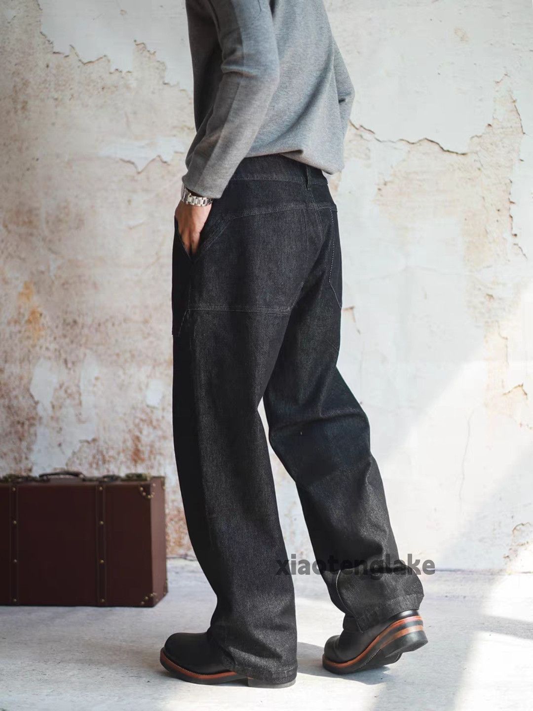 Designer × Jean × Vintage utility outdoor workwear military cargo carpenter jeans Size US 34 / EU 50 - 4 Thumbnail