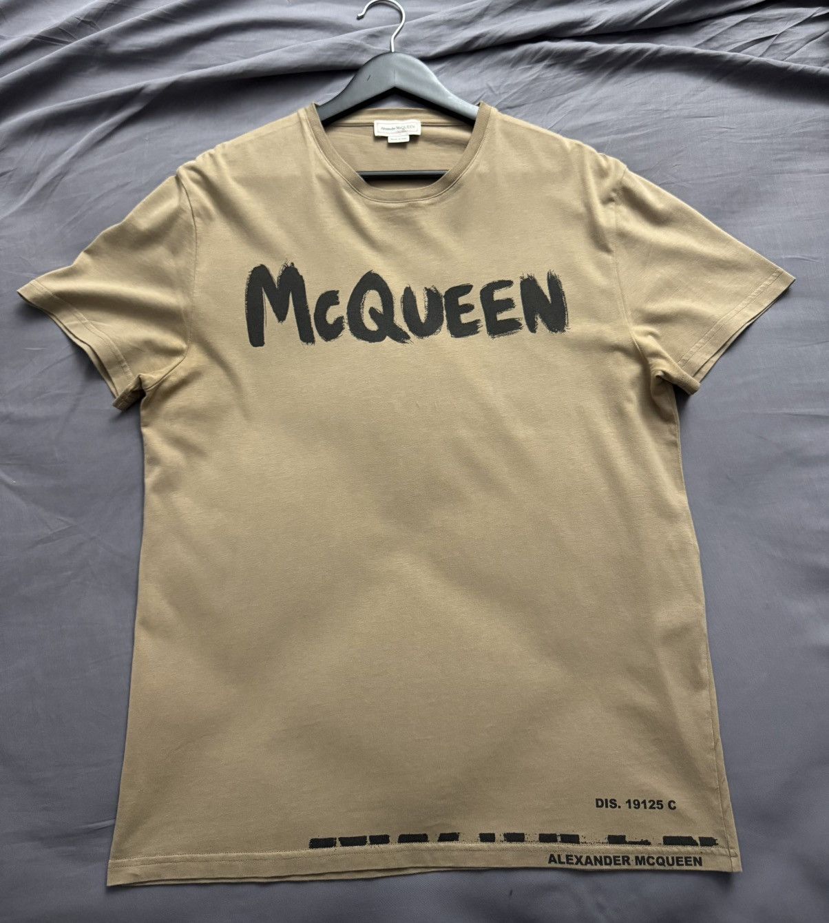 Alexander McQueen Alexander McQueen Logo Printed Tshirt Size US S / EU 44-46 / 1 - 1 Thumbnail
