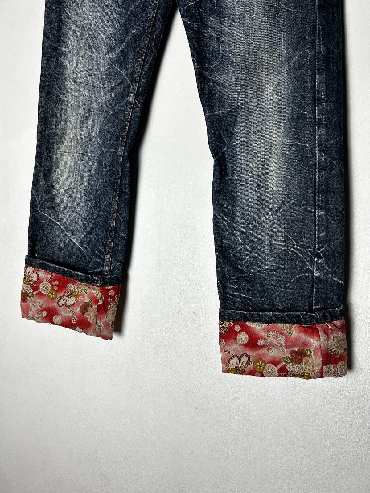 If Six Was Nine Nylaus double waist sick design grunge punk japanese style Size US 29 - 3 Thumbnail