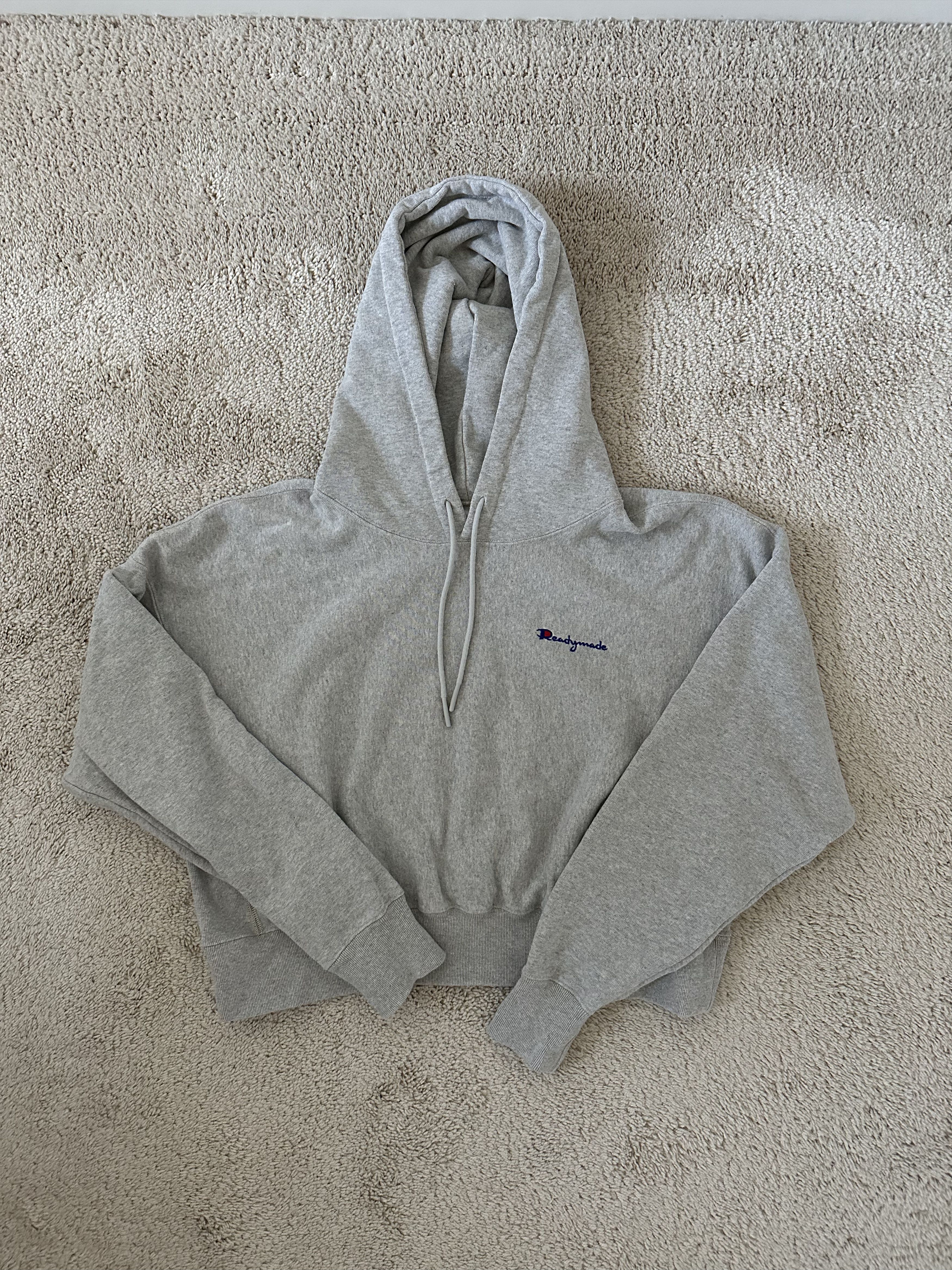 READYMADE Readymade Logo Hoodie Cropped Size US S / EU 44-46 / 1 - 1 Thumbnail