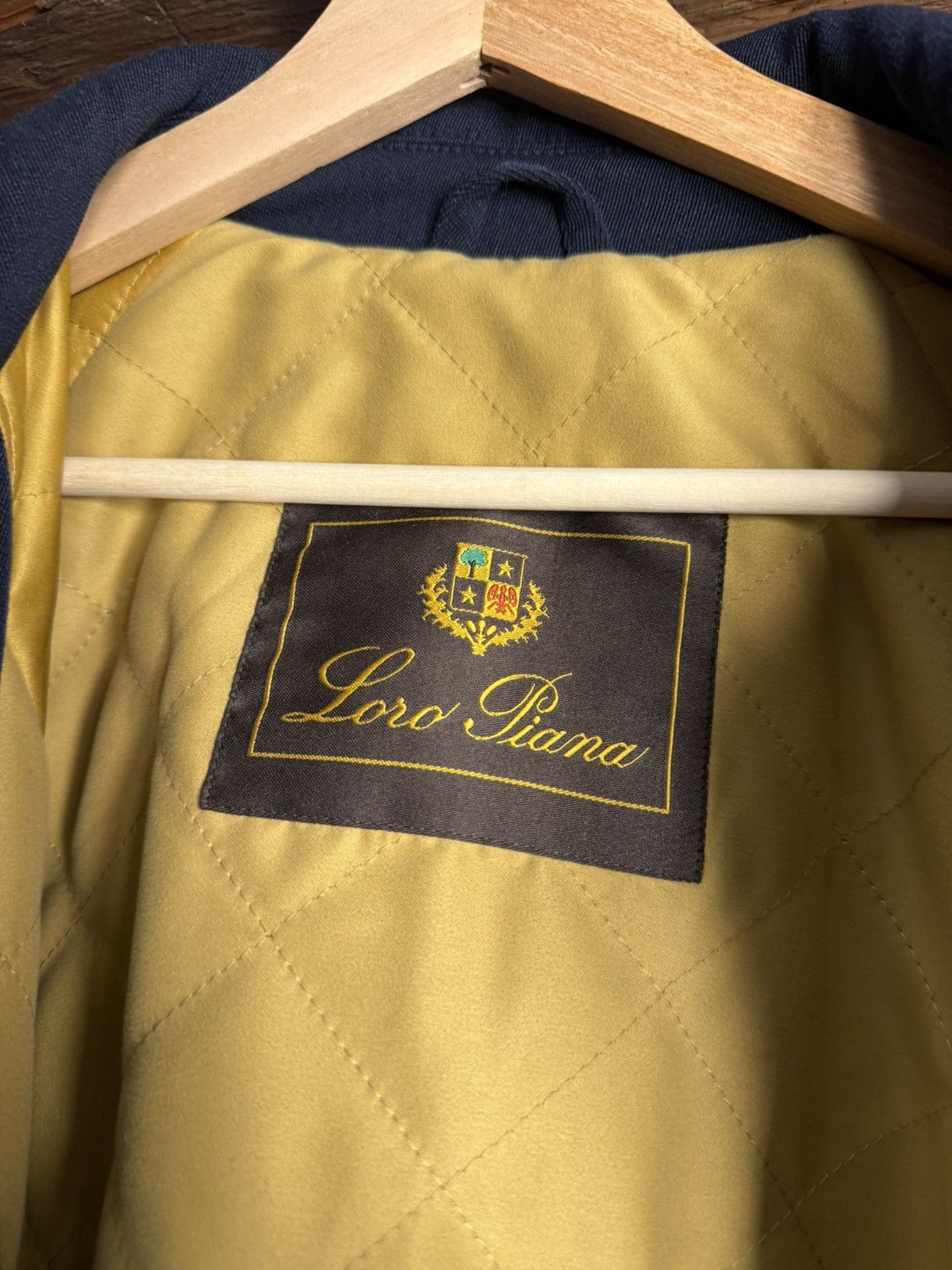 Loro Piana Luxury Loro Piana Storm System Navy Quilted Jacket Size US L / EU 52-54 / 3 - 2 Thumbnail
