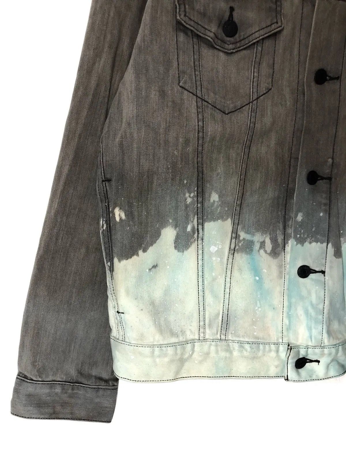If Six Was Nine × Levi's × Levi's Made & Crafted Levi's Paint Splash Denim Tears Studded Jacket Size US M / EU 48-50 / 2 - 5 Thumbnail