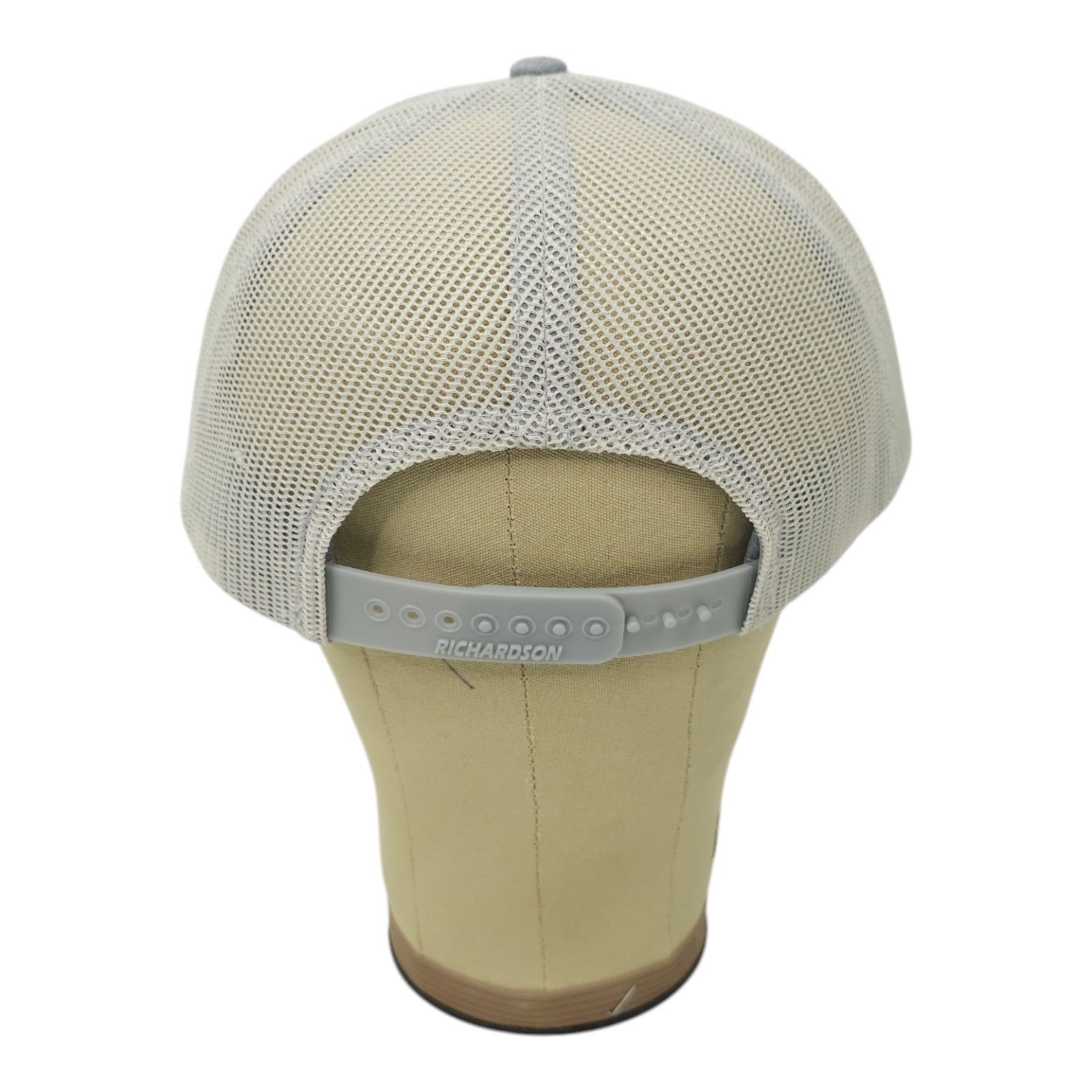 Richardson Blue Gold Embroidered T Logo Mesh Snapback Cap Trucker Hat Size ONE SIZE - 4 Thumbnail
