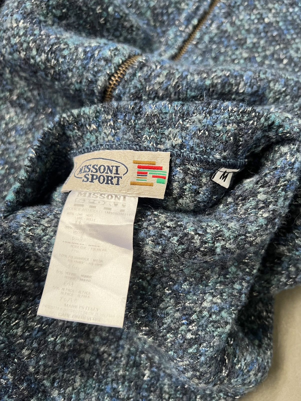 Missoni Missoni Sport Wool Halfzip Size US M / EU 48-50 / 2 - 10 Thumbnail