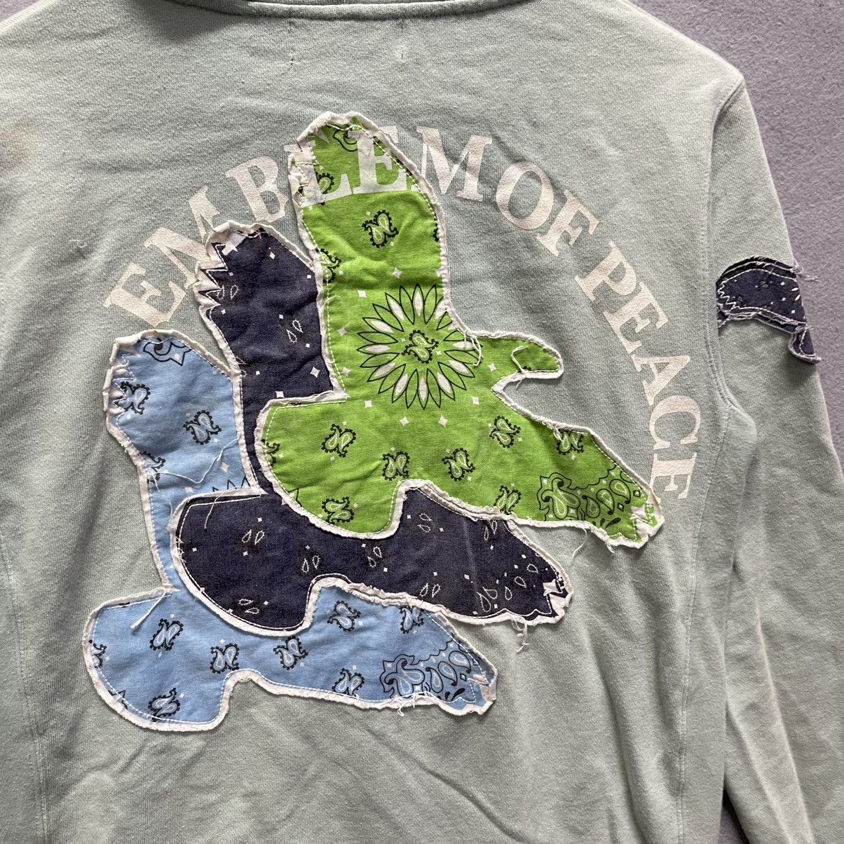 Beams Japan Beams Graphic Zip-Up Hoodie (Mint Green) Size US S / EU 44-46 / 1 - 10 Thumbnail