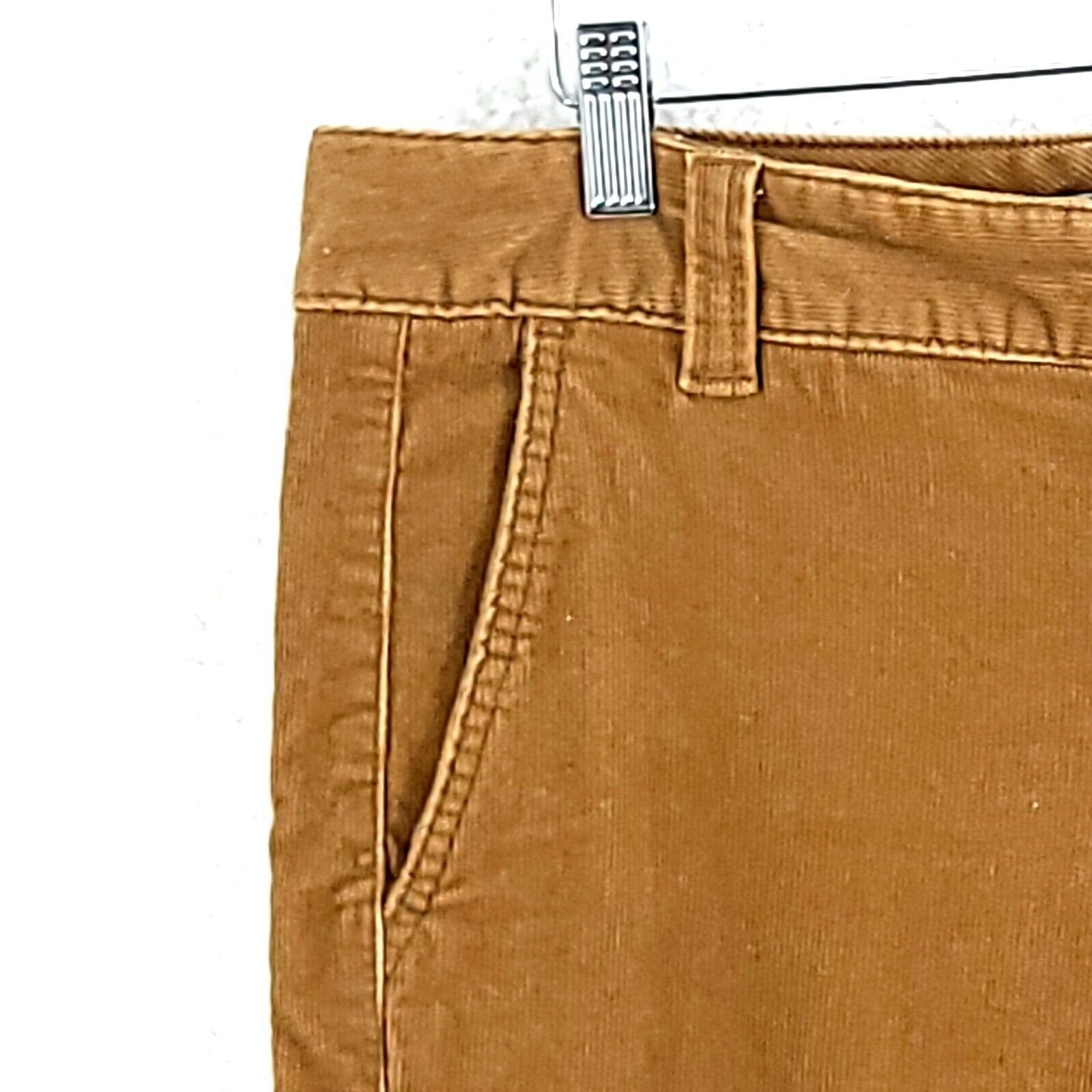 Old Navy Old Navy Stretch Low Waist Brown Corduroy Pants Size 8 Mid R Size 30" / US 8 / IT 44 - 2 Thumbnail