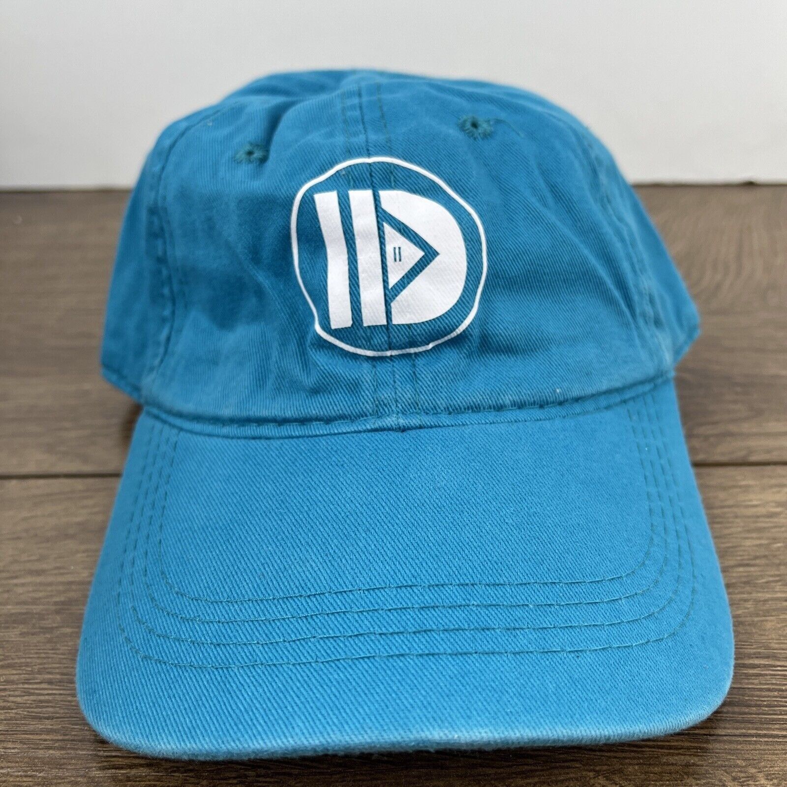 Other Pause Play Hat Blue Hat Adjustable Blue Adult Size Hat Size ONE SIZE - 6 Thumbnail