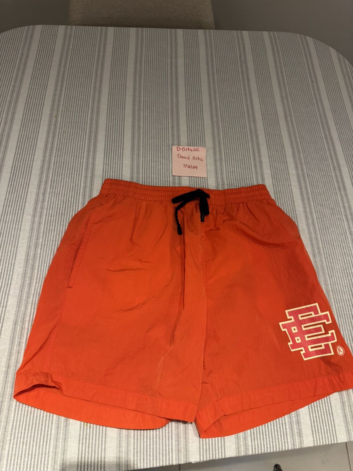 Eric Emanuel Eric Emanuel EE Swim Trunk Orange/Bone Size M Size US 30 / EU 46 - 1 Thumbnail