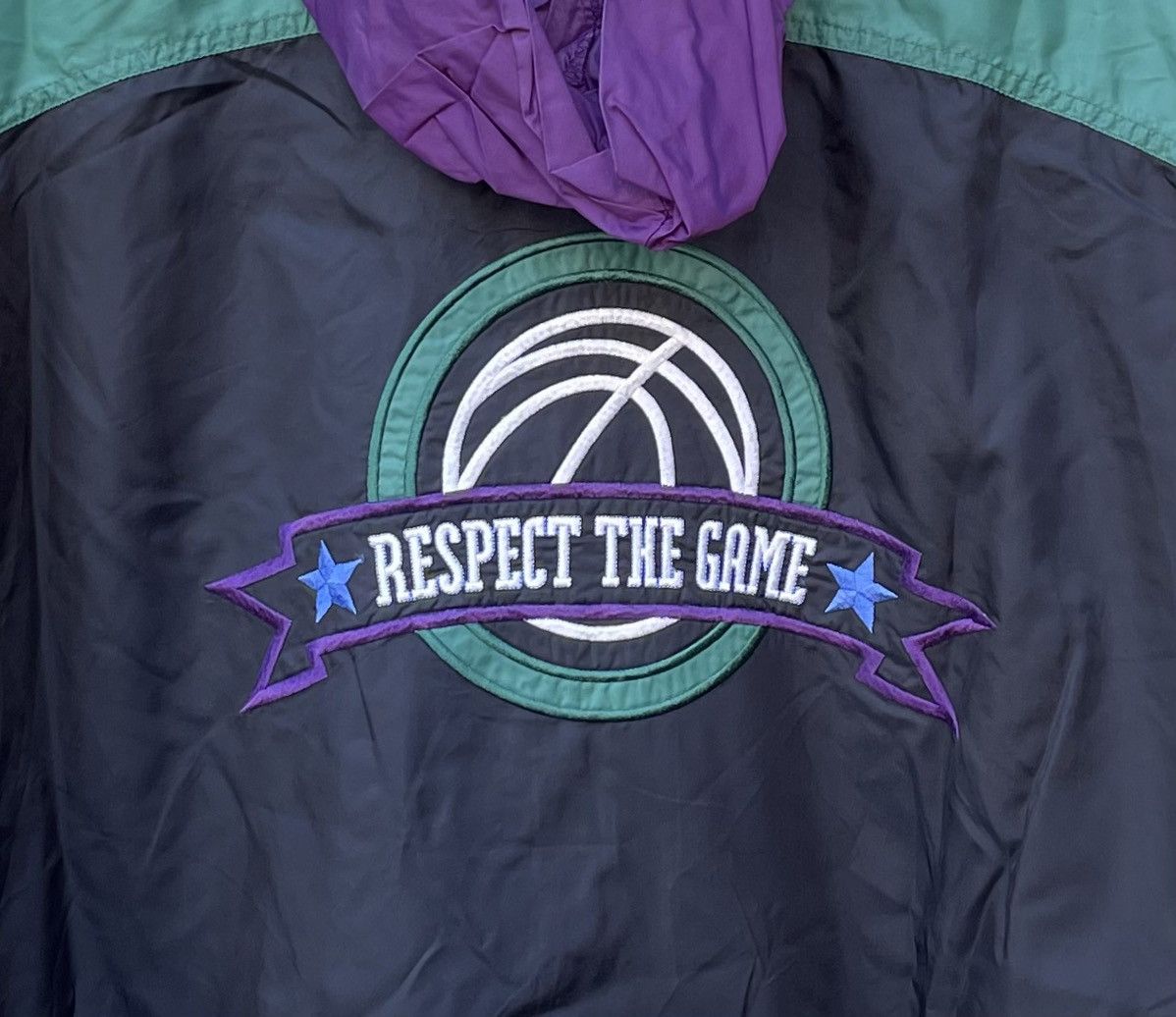 Nike Vintage Nike Grey Label XL Wind Breaker “Respect The Game Size US XL / EU 56 / 4 - 5 Thumbnail