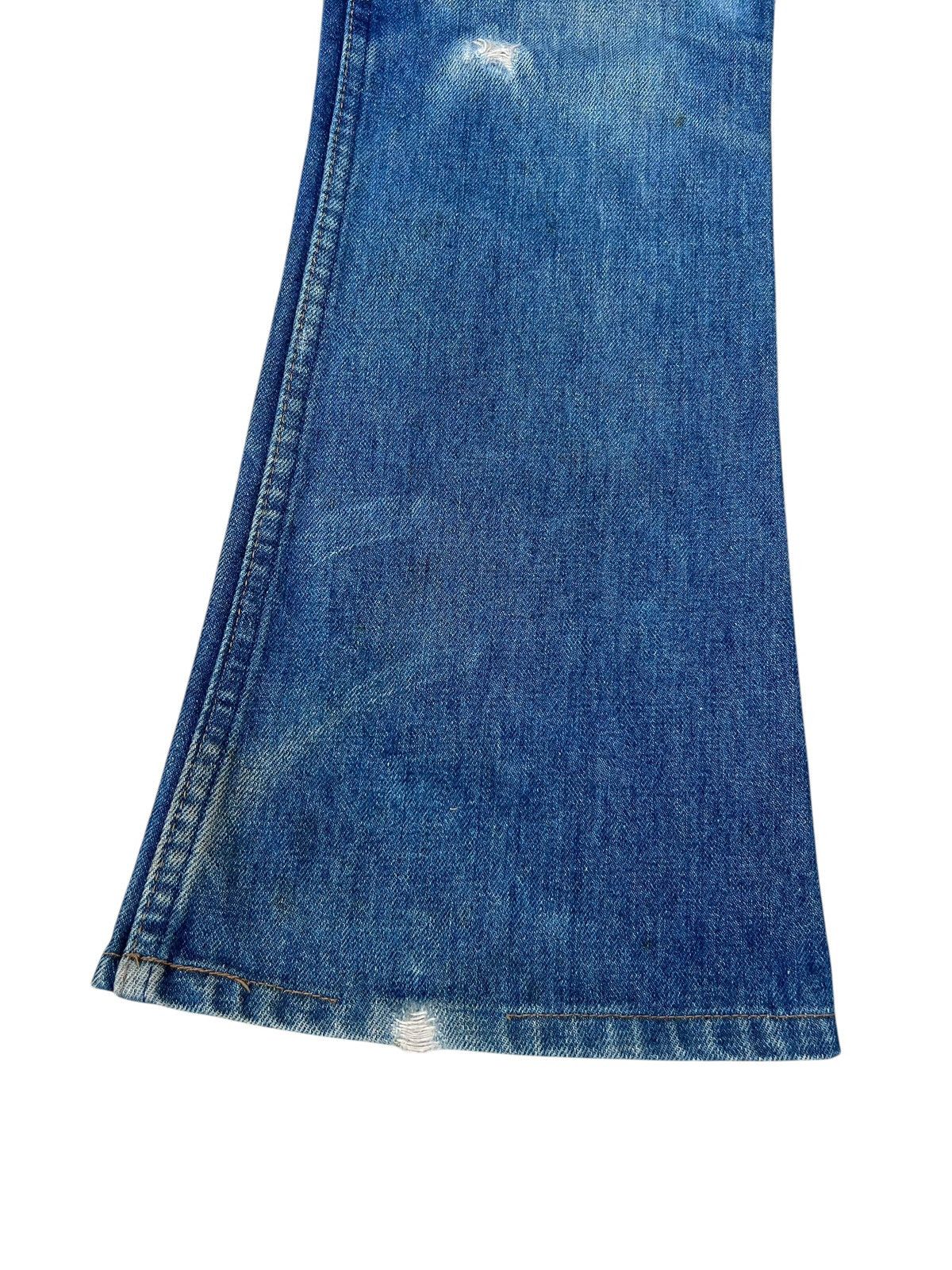 Levi's Dirty Mud VTG 1991 Levi’s 646 Distress Denim Bootcut Jeans Size US 29 - 11 Thumbnail