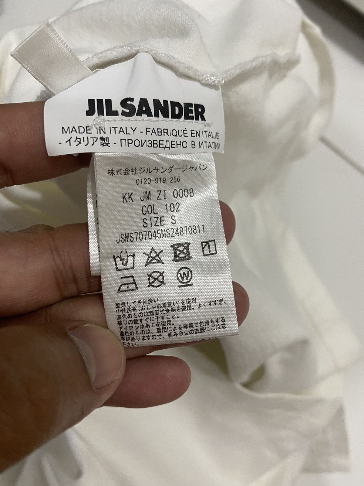Jil Sander JIL SANDER TSHIRT Size US L / EU 52-54 / 3 - 10 Thumbnail
