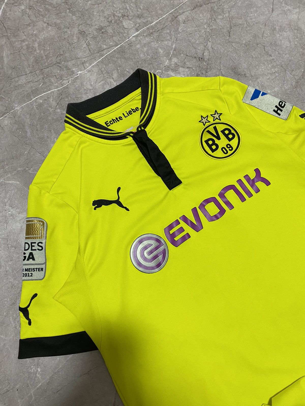 Puma Puma BVB Borussia Dortmund 11/12 Marco Reus 11 Soccer Jersey Size US S / EU 44-46 / 1 - 5 Thumbnail