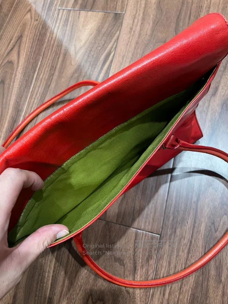 Jean Paul Gaultier Jean Paul Gaultier Red Rose Handbag. Size ONE SIZE - 7 Thumbnail