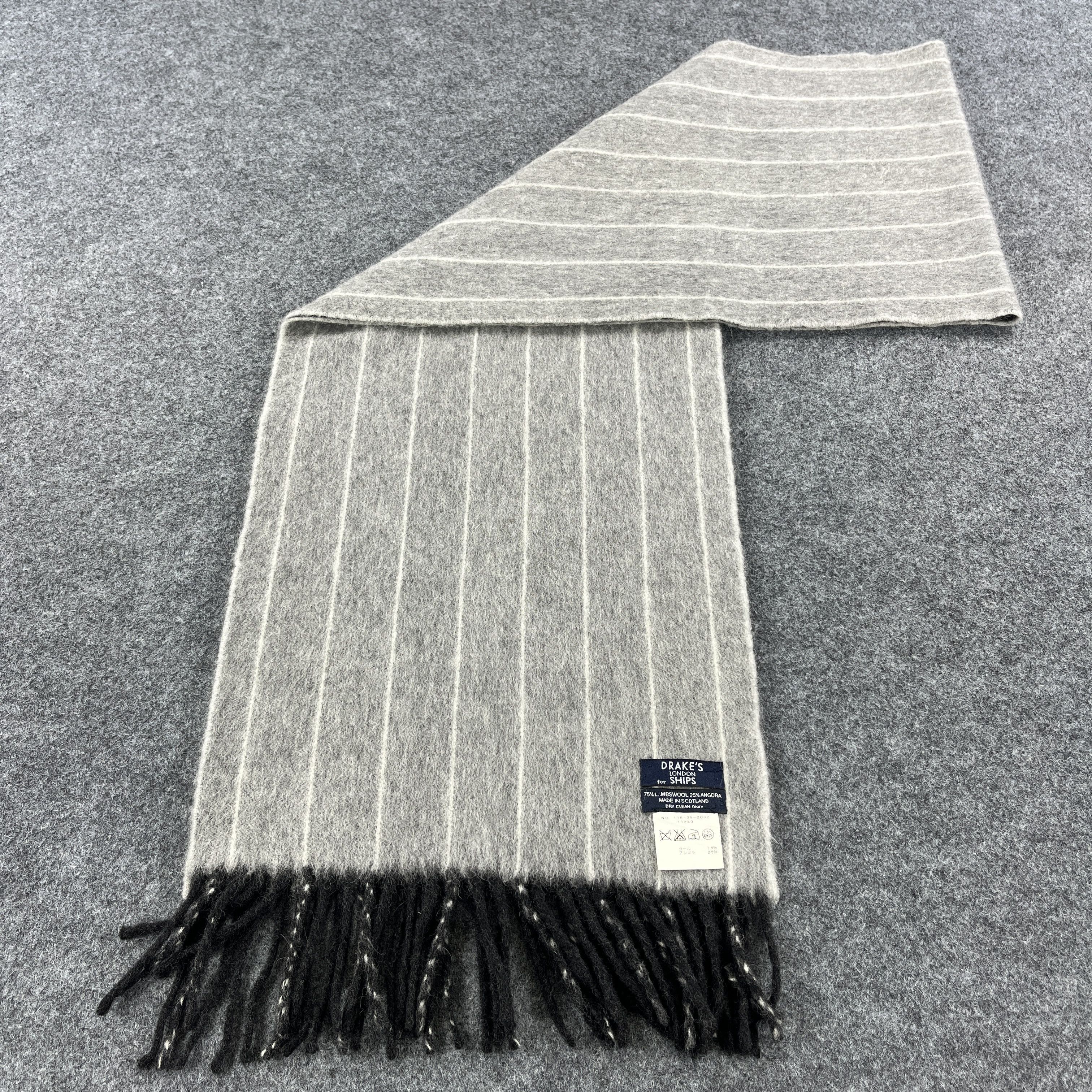 Drake's Drakes Scarf / Muffler / Neckwear T1390 Size ONE SIZE - 3 Thumbnail