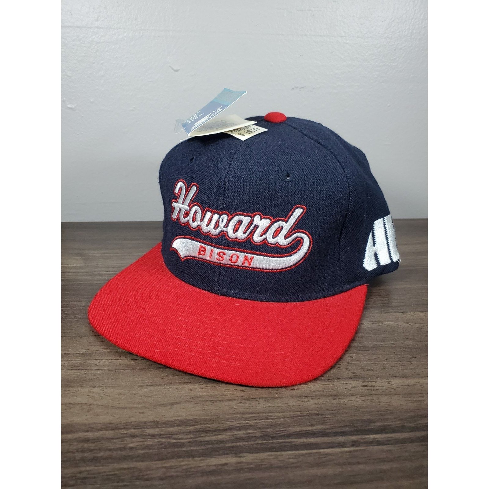 NCAA × Starter × Vintage HU Howard Bison Starter Script Hat HBCU Wool Snapback Cap Size ONE SIZE - 12 Thumbnail