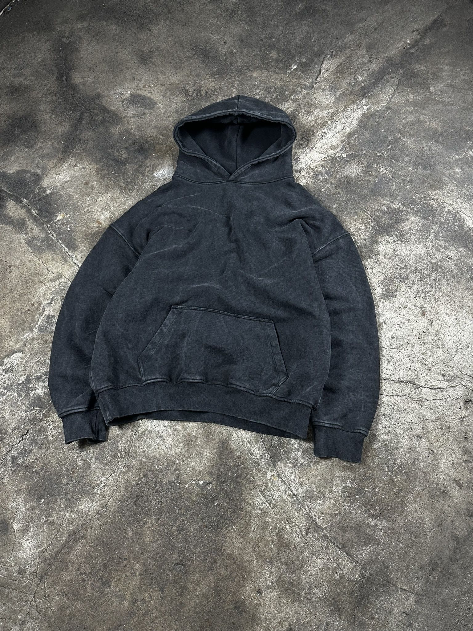 Velour 600GSM Velour Garments Basic Heavy Washed Hoodie Size US XL / EU 56 / 4 - 1 Thumbnail