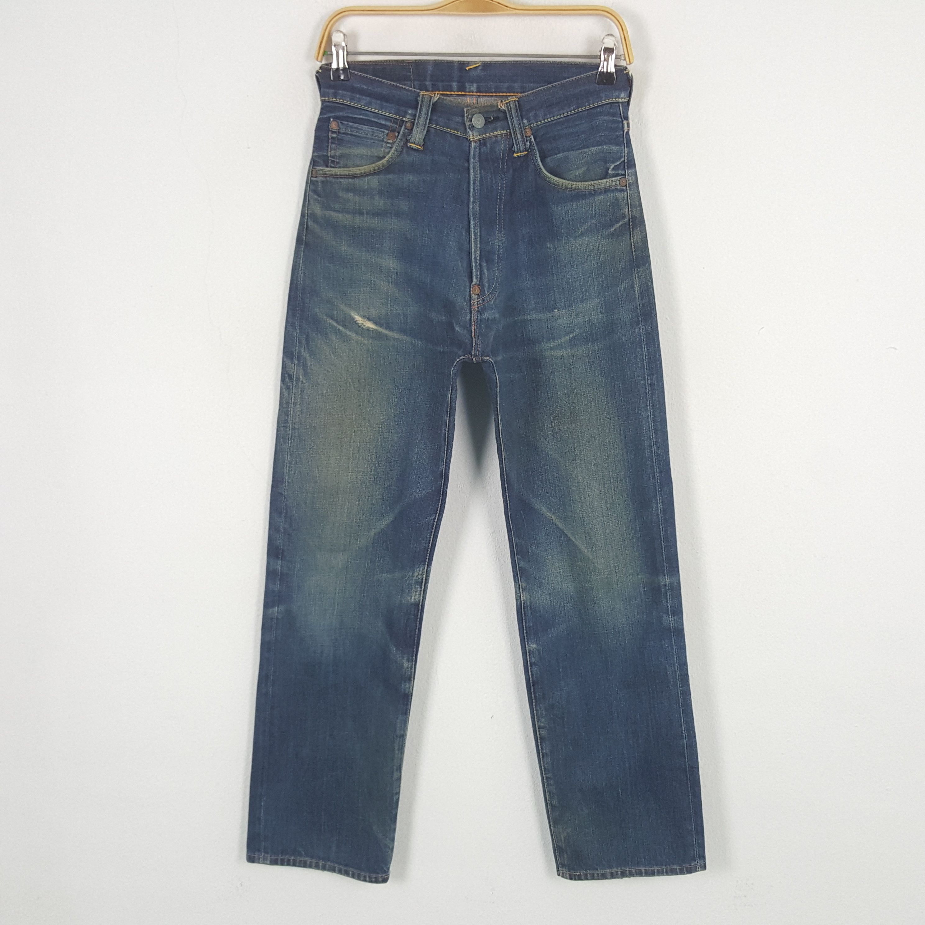 Evisu × Japanese Brand Vintage Evisu Japan Custom Daicock Art Denim Jeans Size US 28 / EU 44 - 4 Thumbnail