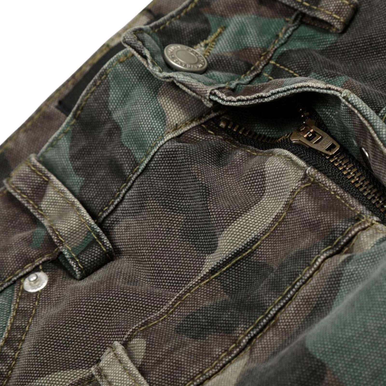Other Double Waist Carpenter Wide Camo Pants | Frayed Seam Size US 32 / EU 48 - 4 Thumbnail